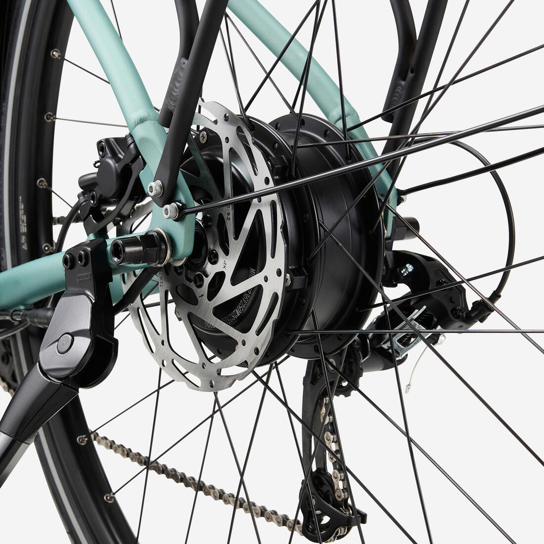 Velo ville longue distance 500 assistance electrique cadre bas.