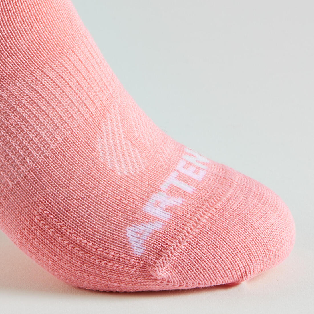 CHAUSSETTES TENNIS ENFANT BASSES ARTENGO RS 160 GRIS LOT DE 3