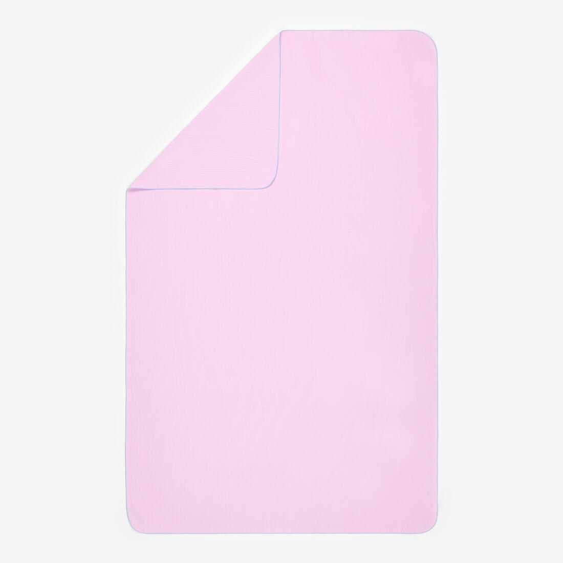 Serviette de bain microfibre côtelée taille XL 110 x 175 cm, bleu foncé