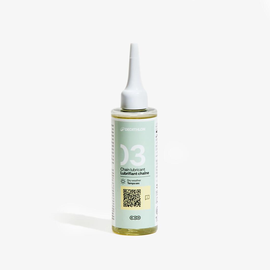 Lubrifiant chaine velo temps sec - 100ml