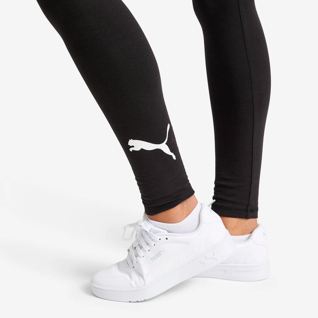 Legging de fitness 7/8 noir, femme