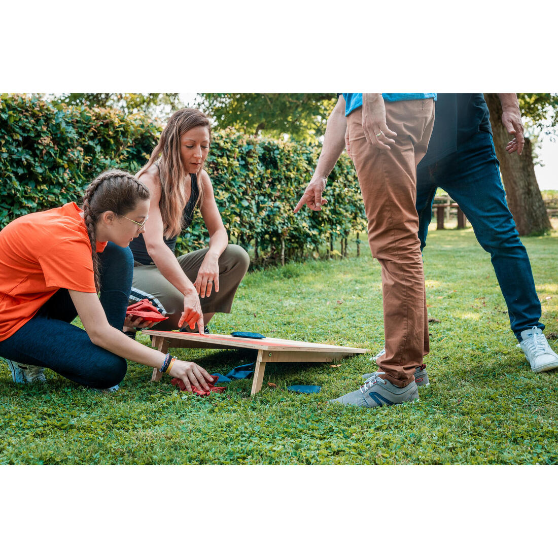 JEU DE CORNHOLE Compact prêt-à-jouer