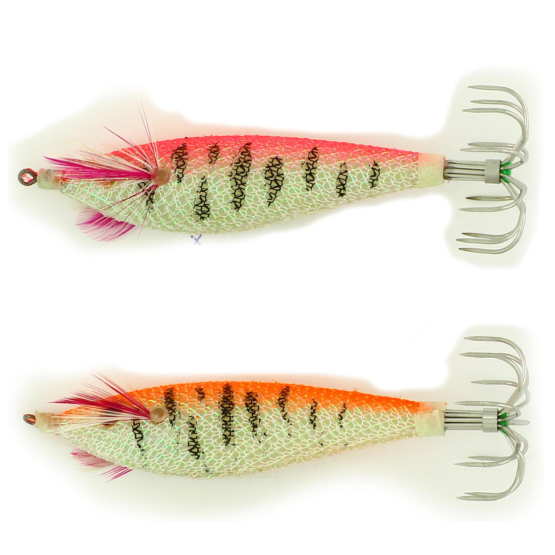 Turluttes grand panier x2 pêche des seiches/calamars