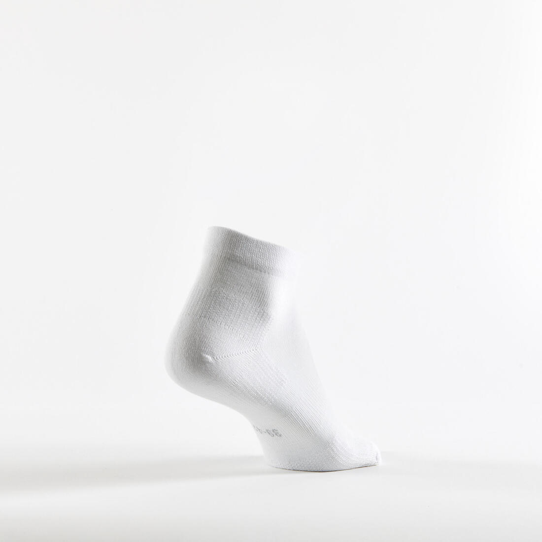 CHAUSSETTES DE SPORT MI-HAUTES RS 160 BLANCHES LOT DE 3.