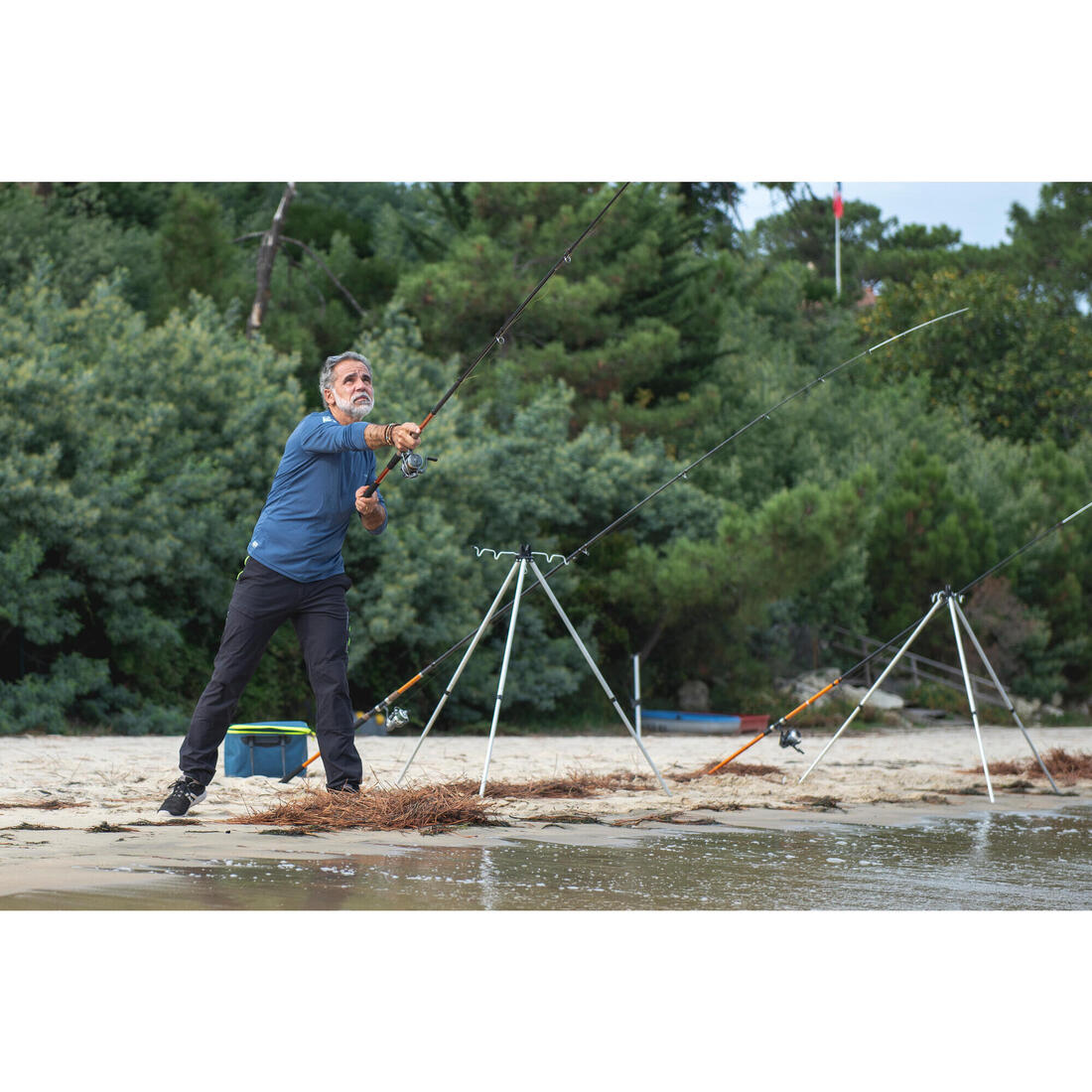CANNE AU POSE SEACOAST LIGHT 500 350  MULTITIP TELESCOPIQUE PECHE EN MER
