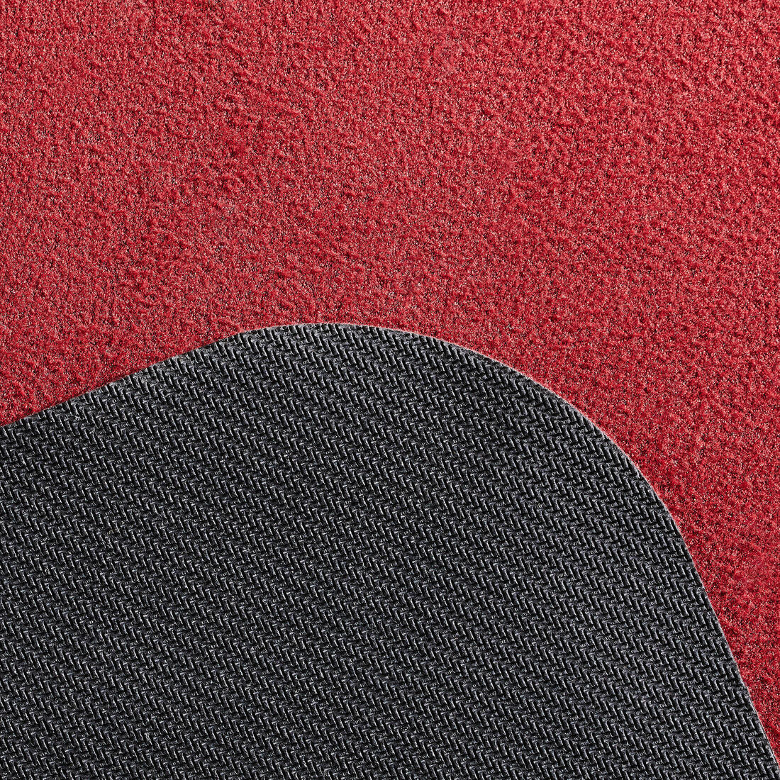 Serviette de musculation antidérapante bordeaux