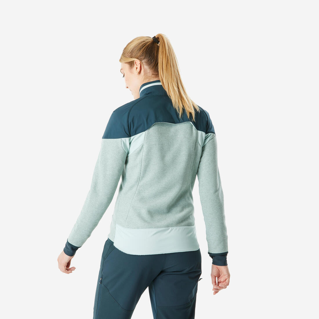 Polaire de randonnée chaude femme, MH500 Mountain