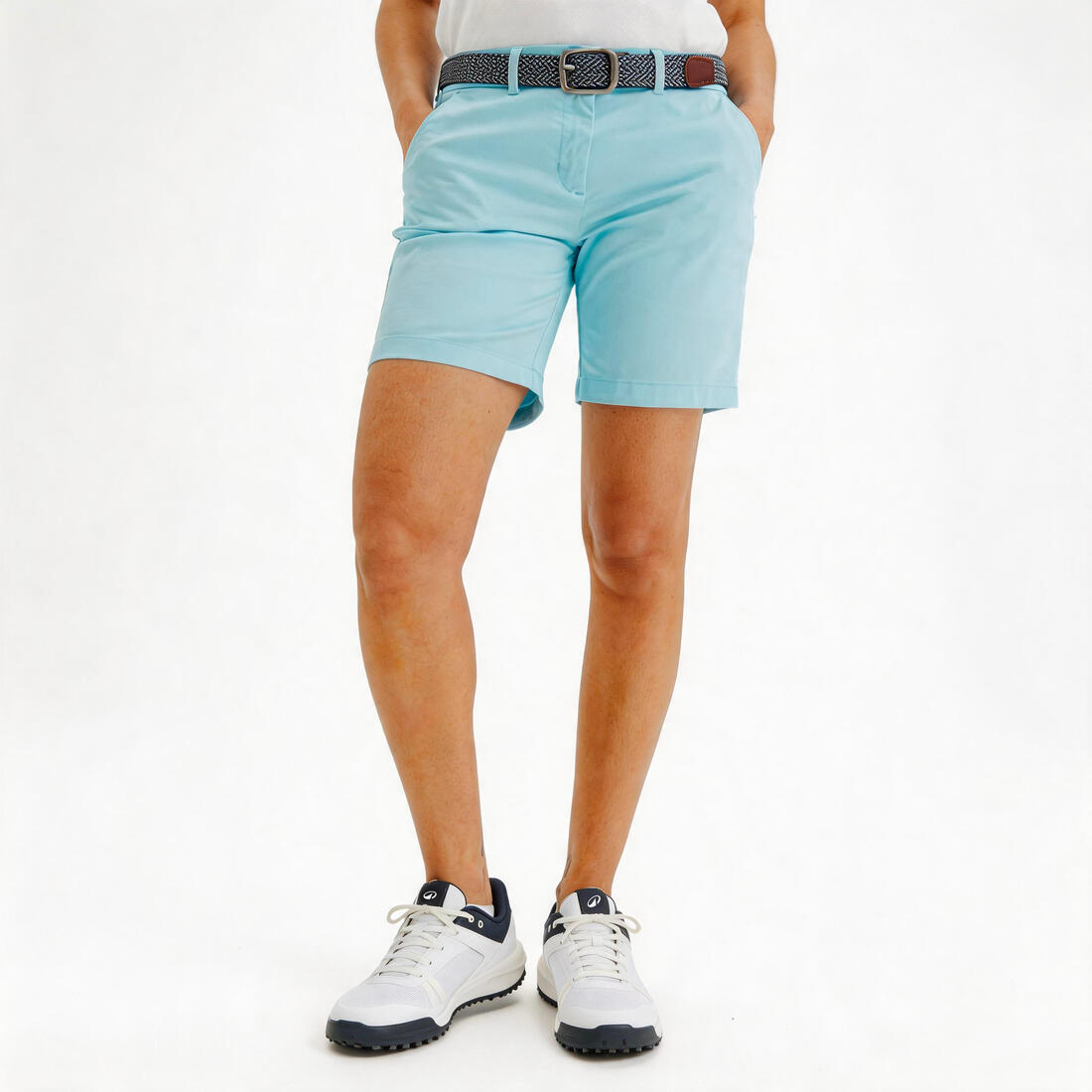 Short chino en coton golf Femme - MW500