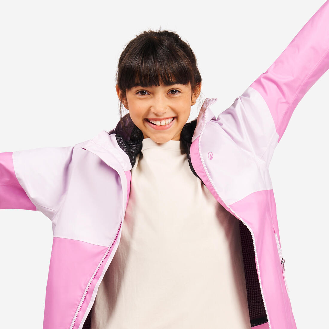 Veste imperméable et coupe vent de voile enfant, 100 navy