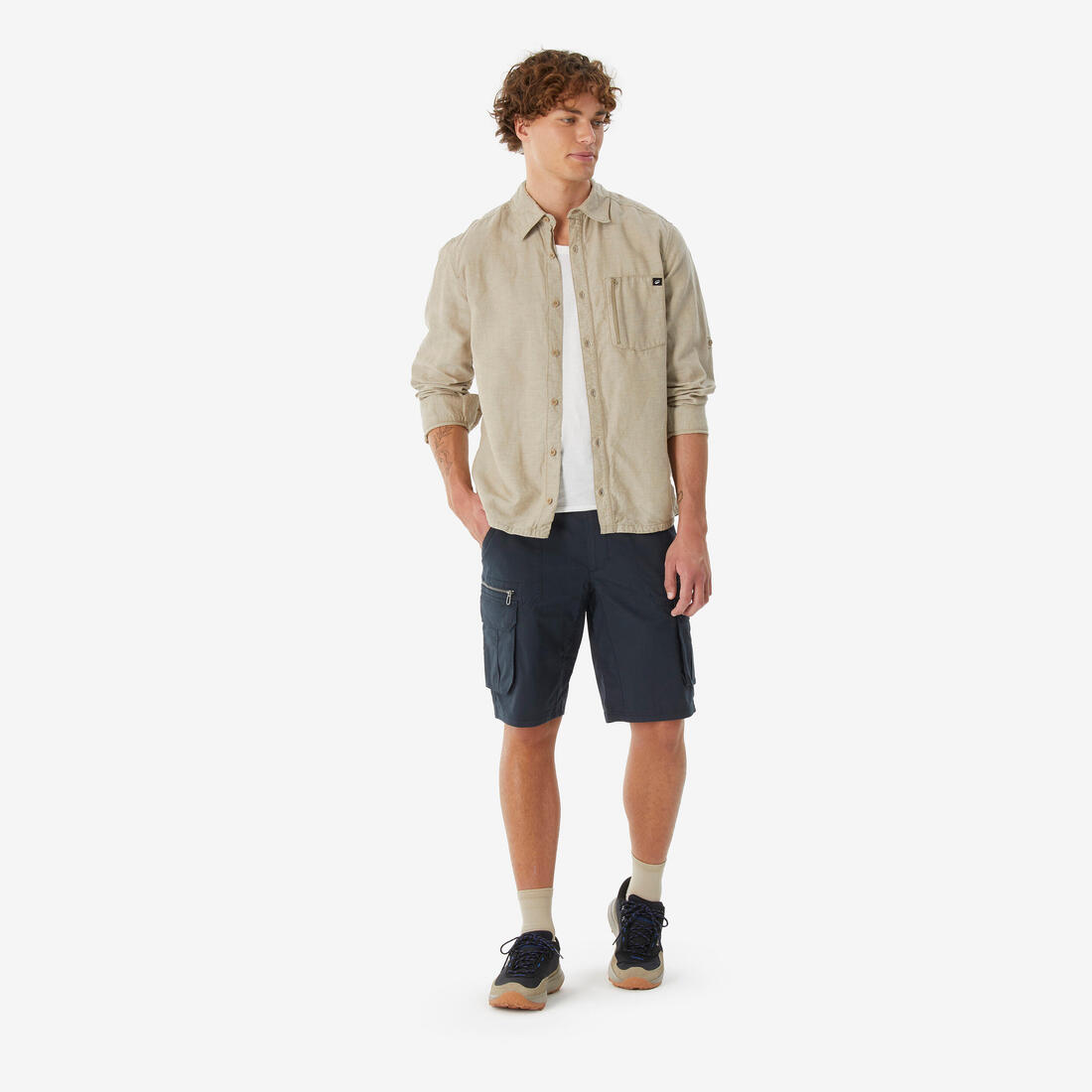 Short de randonnée homme, NH500 Cargo