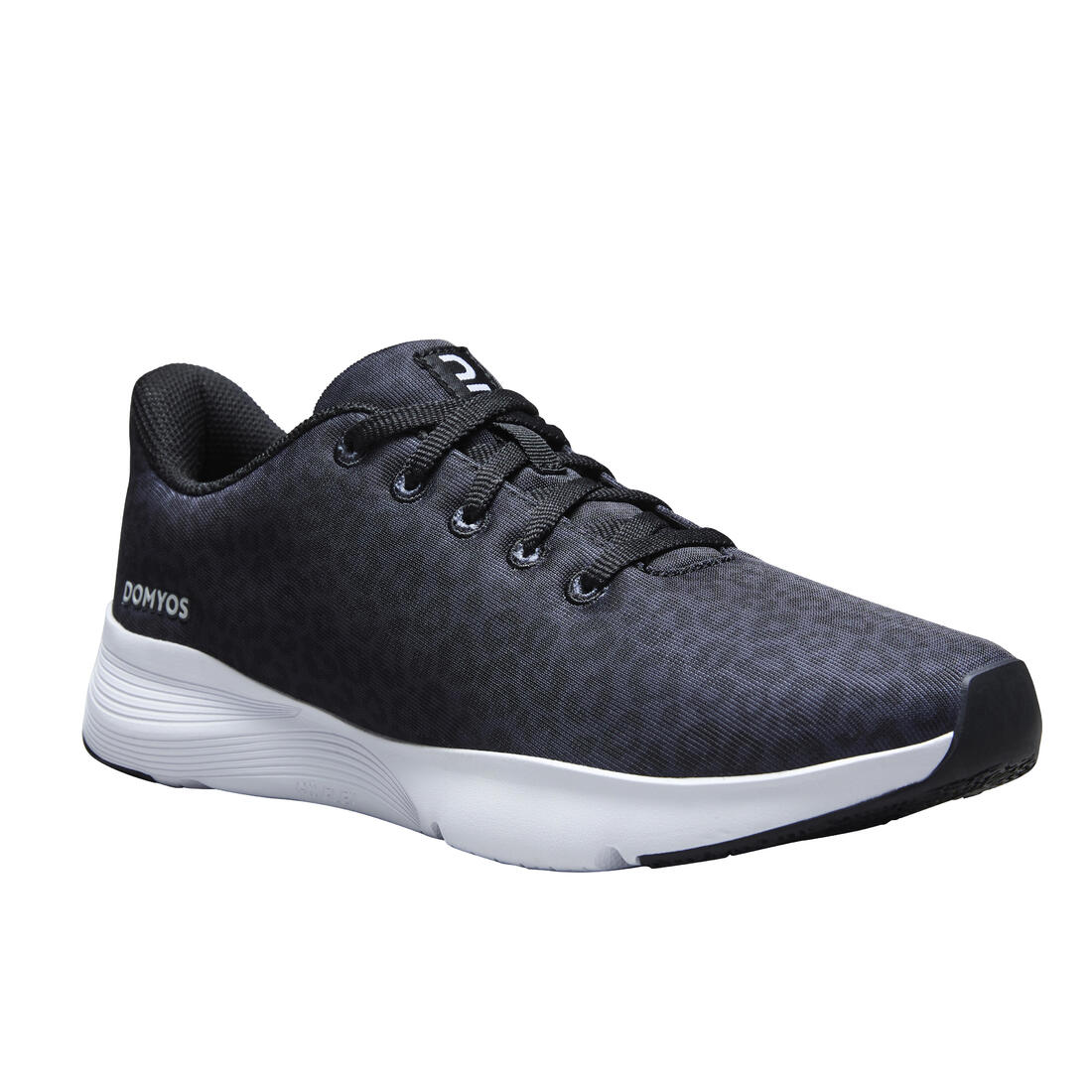 Chaussures de fitness imprimé léopard 120 Femme, révélez votre personnalité ! – blanc ultra