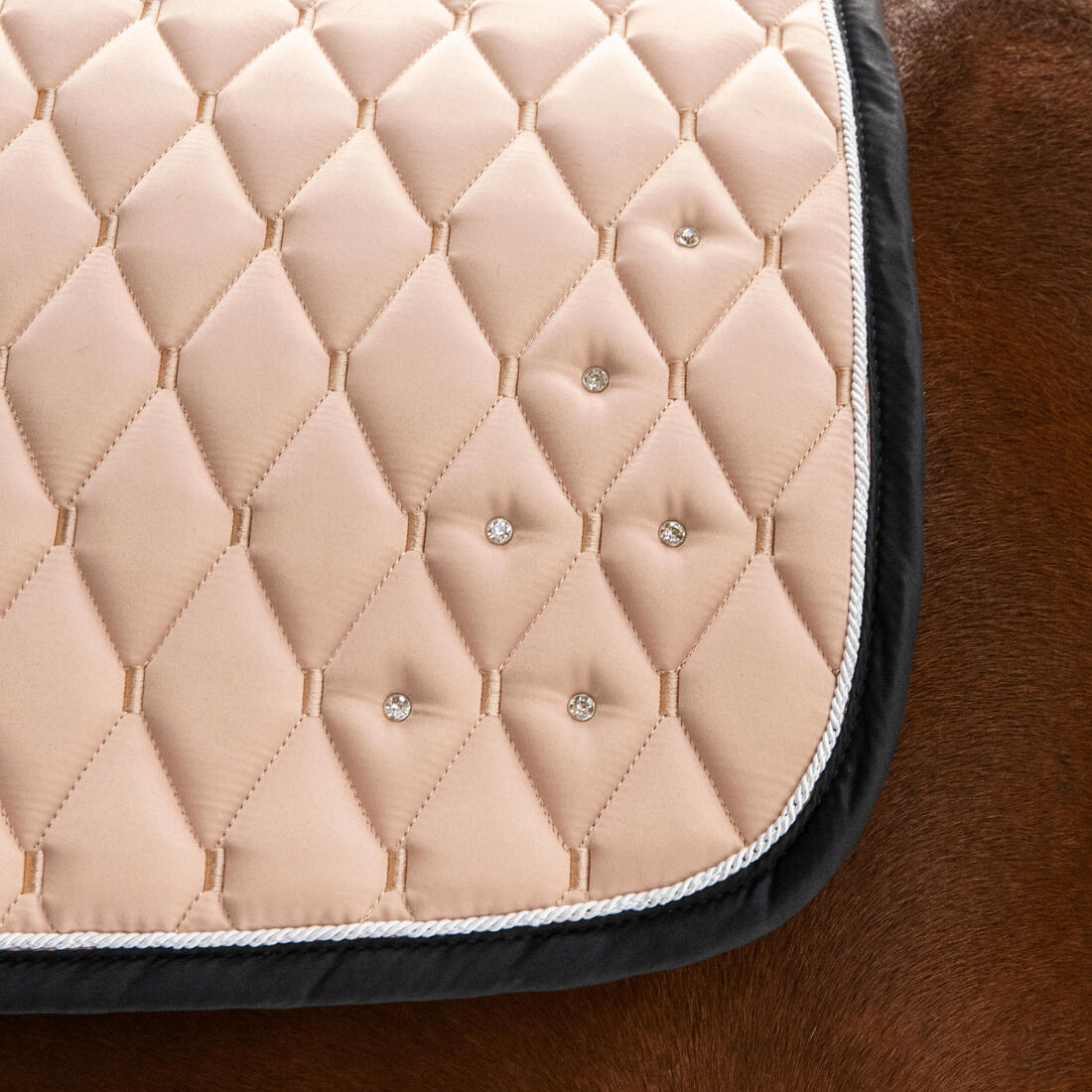 Tapis de selle équitation strass Cheval et Poney - 500