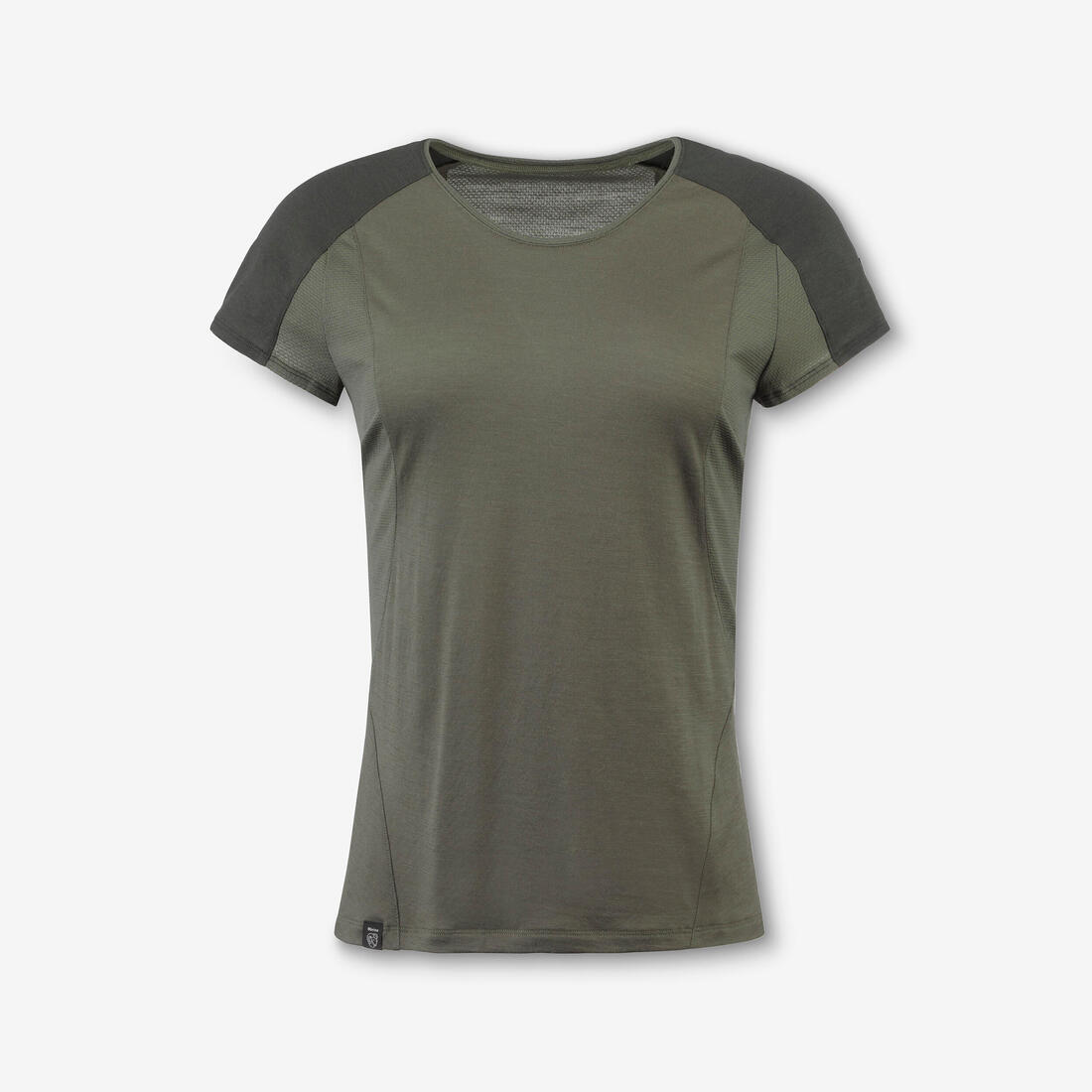 T-shirt de trek manches courtes en laine mérinos femme, Merino Resist