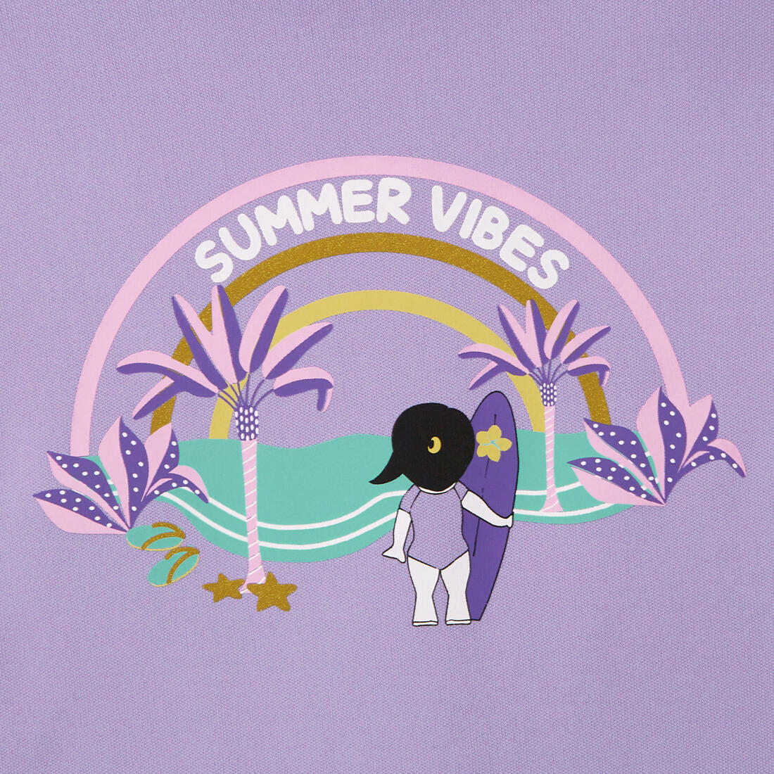 Water tee shirt anti uv surf enfant imprimé