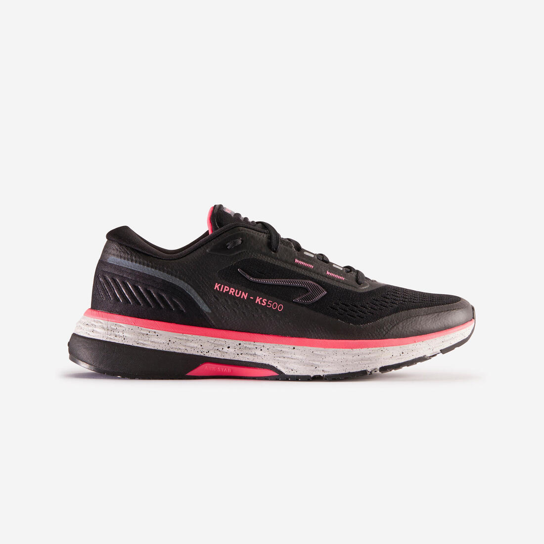 CHAUSSURES DE RUNNING FEMME  KIPRUN KS500 – noir