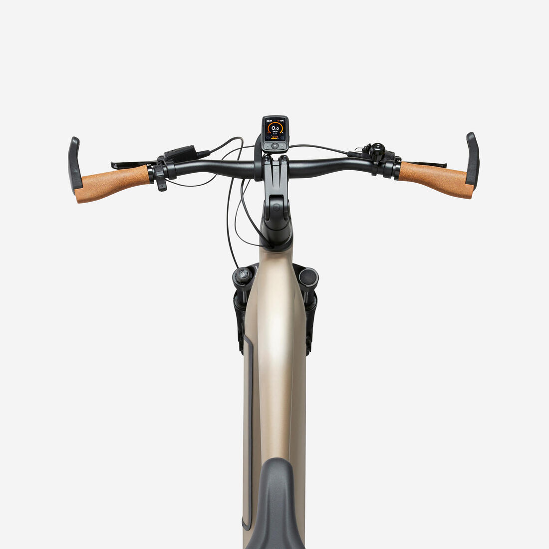 Vélo tout chemin électrique à moteur automatique owuru cadre haut, E-ACTV 900