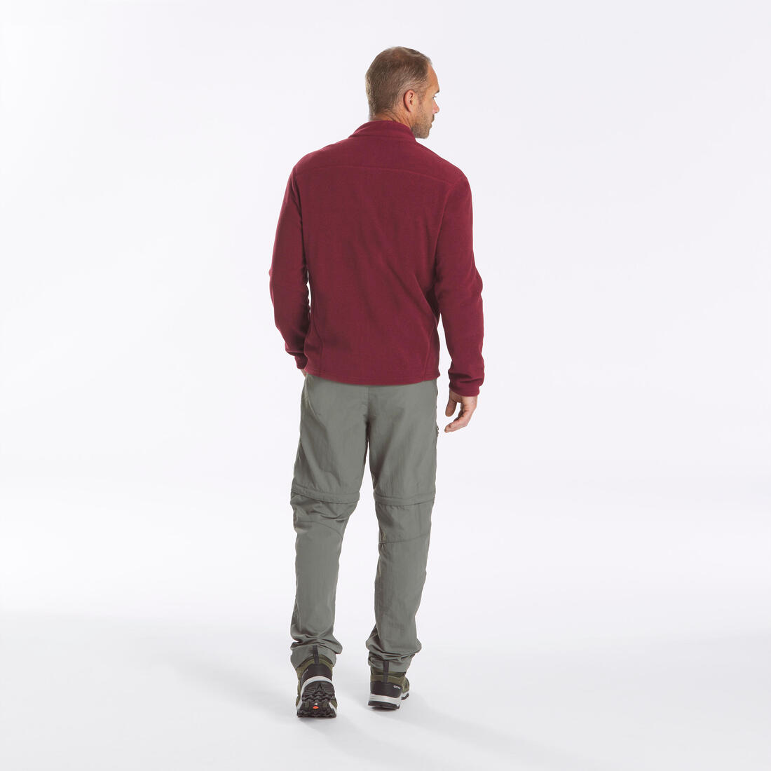Polaire de randonnée montagne homme, MH100full zip