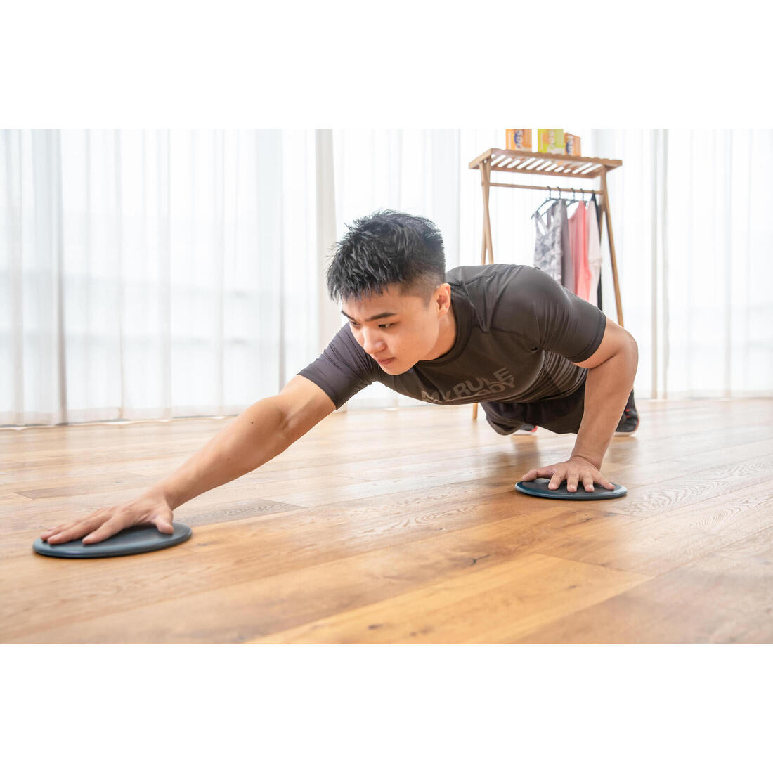 Disques de glisse musculation utilisables sur tous les sols x2