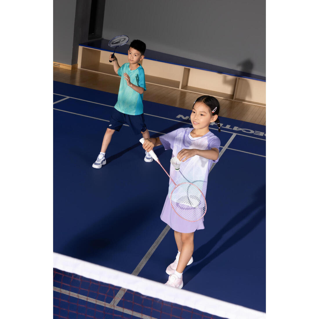 Raquette de Badminton Enfant BR 500 - Bleu Roi
