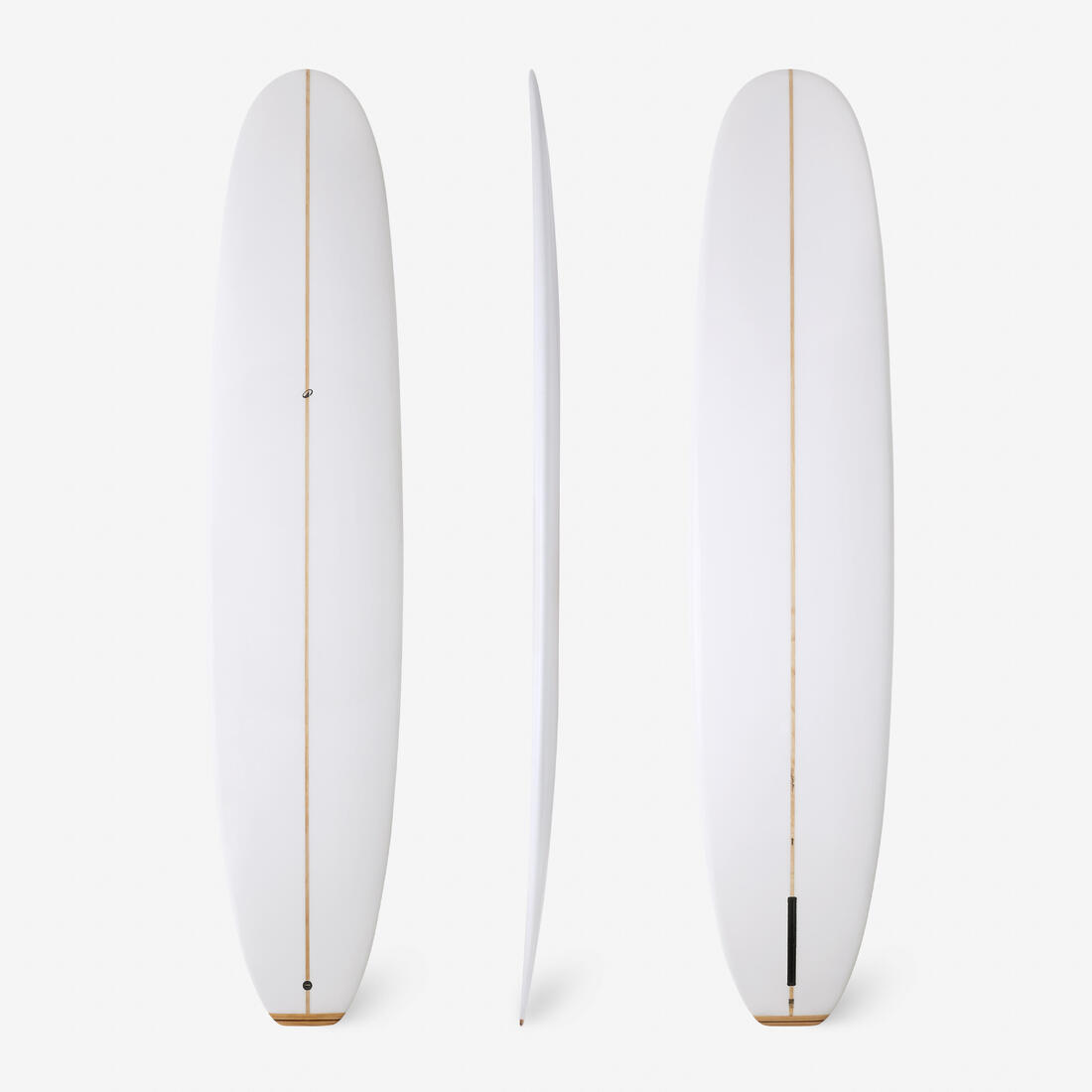 Planche de longboard surf 9'4, 900 Noserider clear blanc