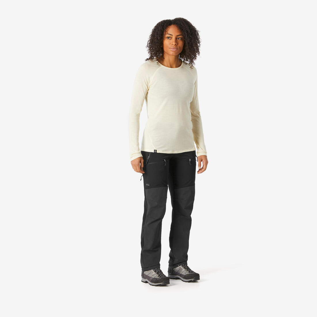 Pantalon déperlant de trek montagne - MT900 - Femme