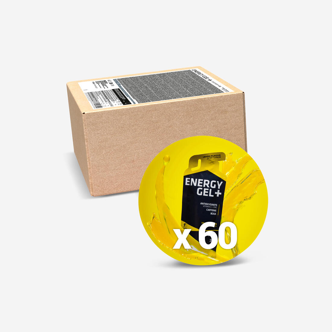 Gel énergétique ENERGY GEL+ citron 60 x 32g – Default