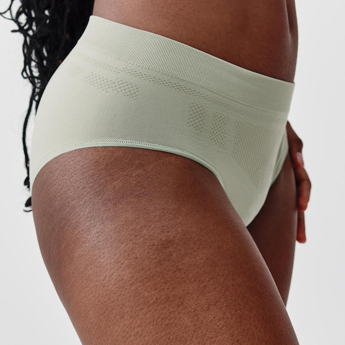 Culotte sans coutures Femme – vert sauge