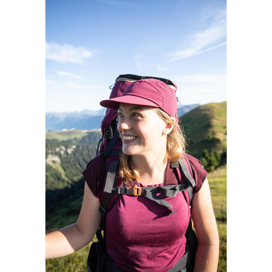 Casquette de randonnée, HIKE 500 compact
