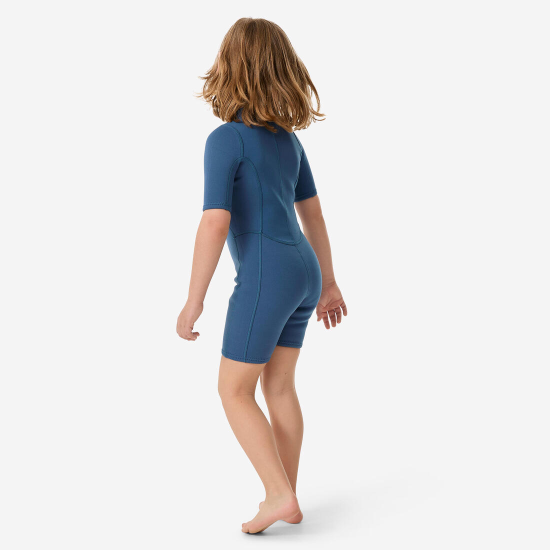 Shorty enfant néoprène 2mm, SNK 100 Jr navy