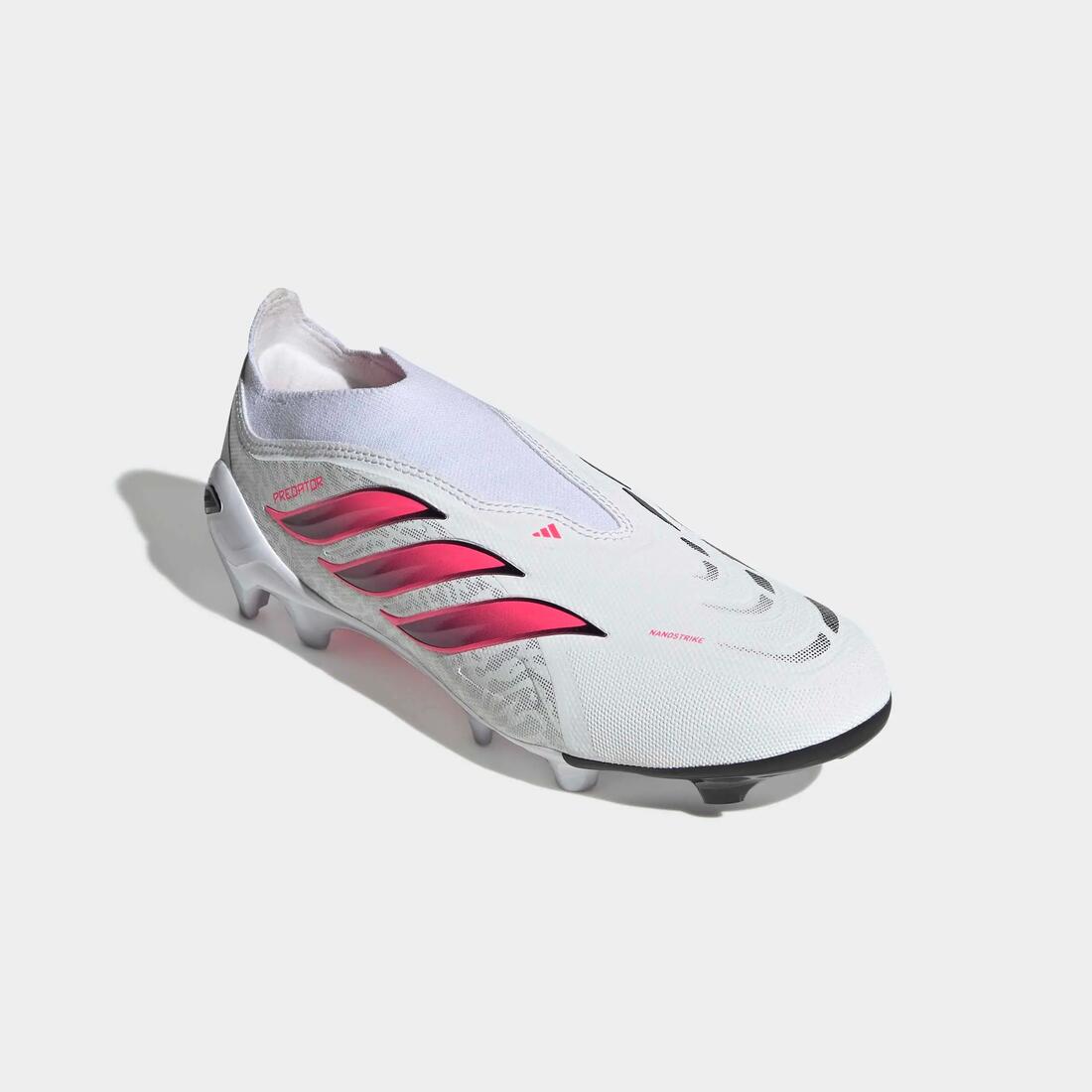 adidas Predator League sans lacets FT/FG chaussure Adulte Blanc/Violet