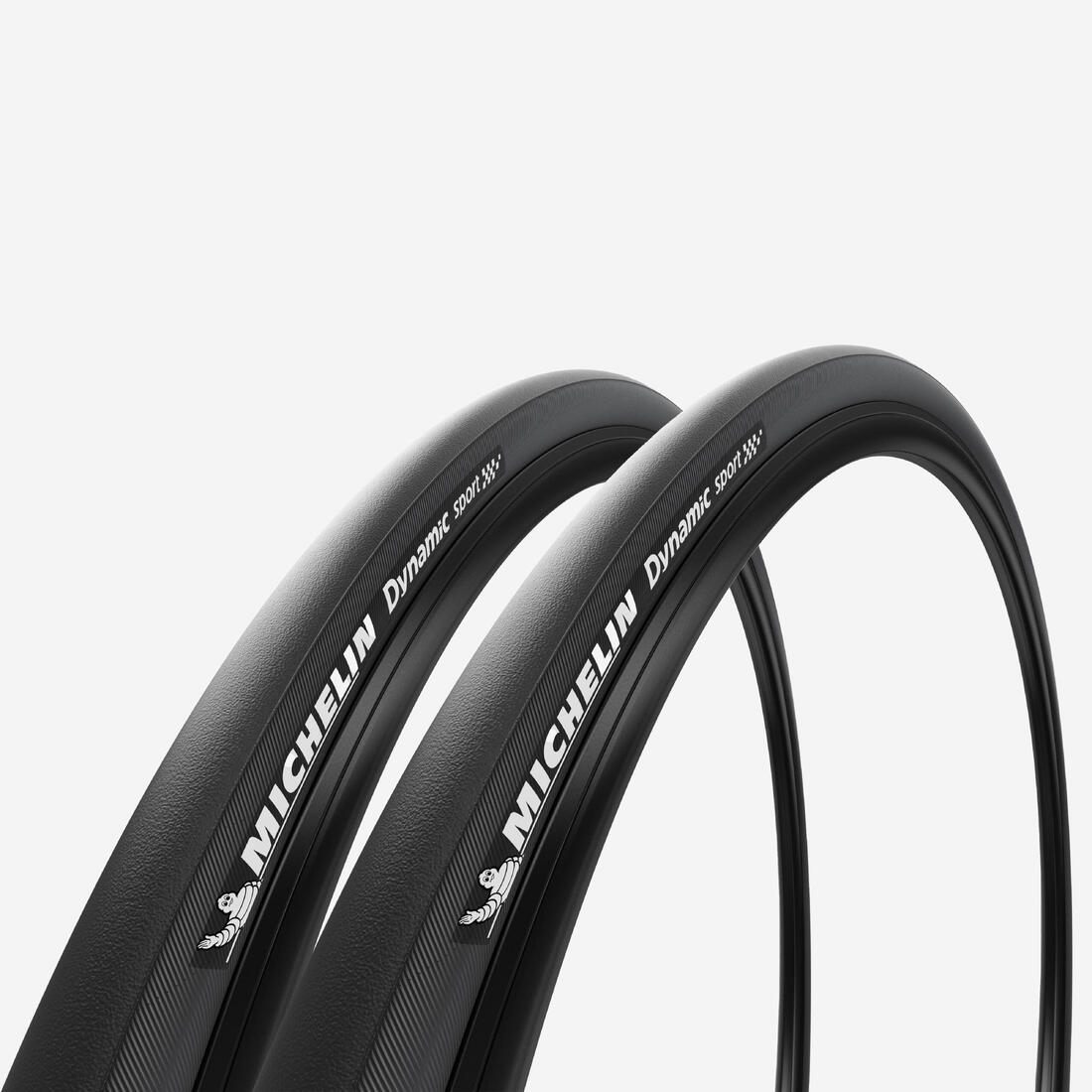 LOT 2 PNEUS ROUTE MICHELIN DYNAMIC SPORT NOIR 700x25