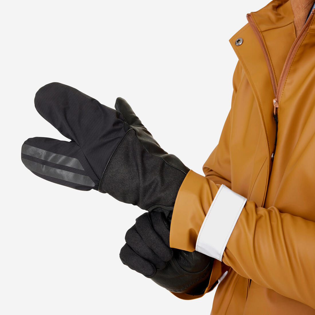 Gants - vélo ville adultes - 940 noir