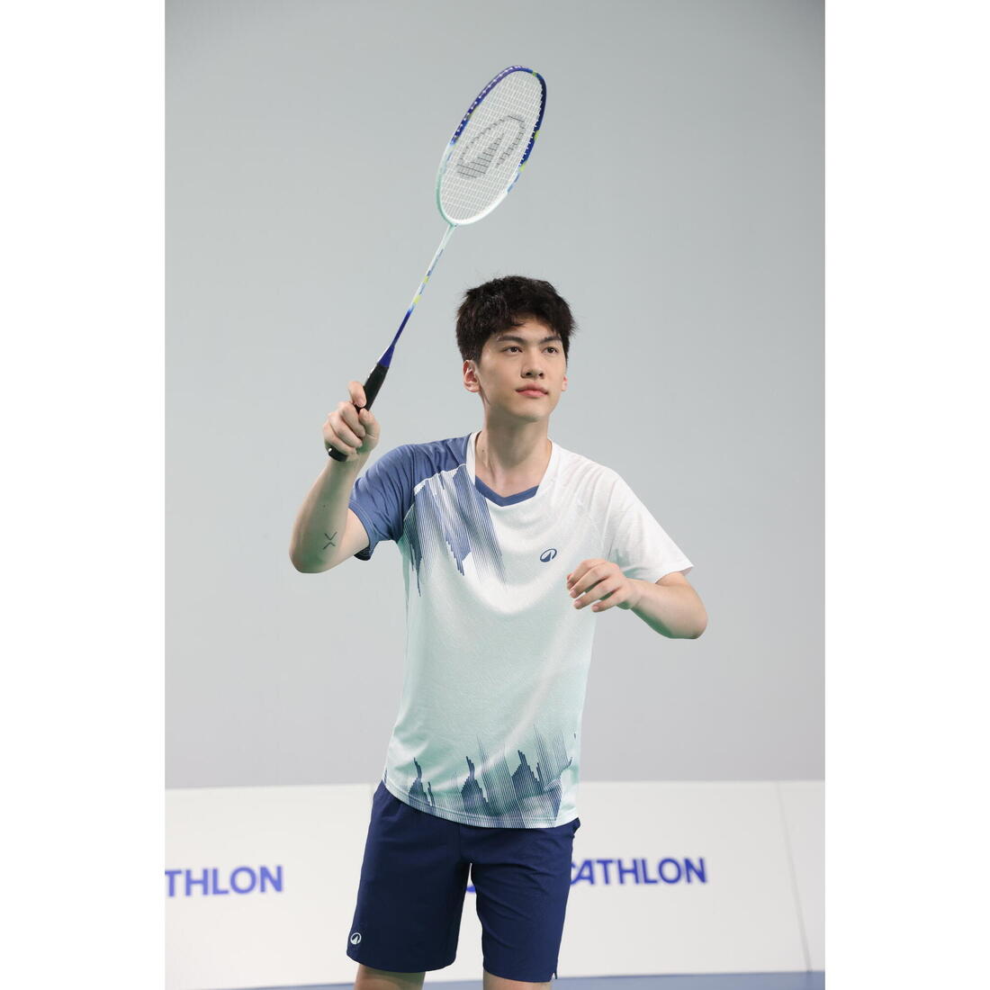 Raquette de Badminton Adulte BR Sensation 530 - Blanc