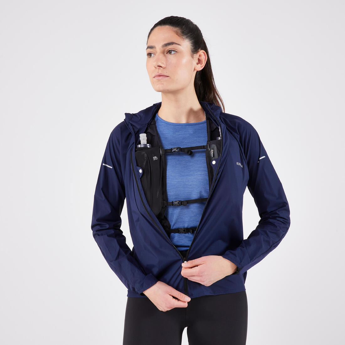 Veste coupe vent de running & trail running Femme - KIPRUN Run 900 Wind