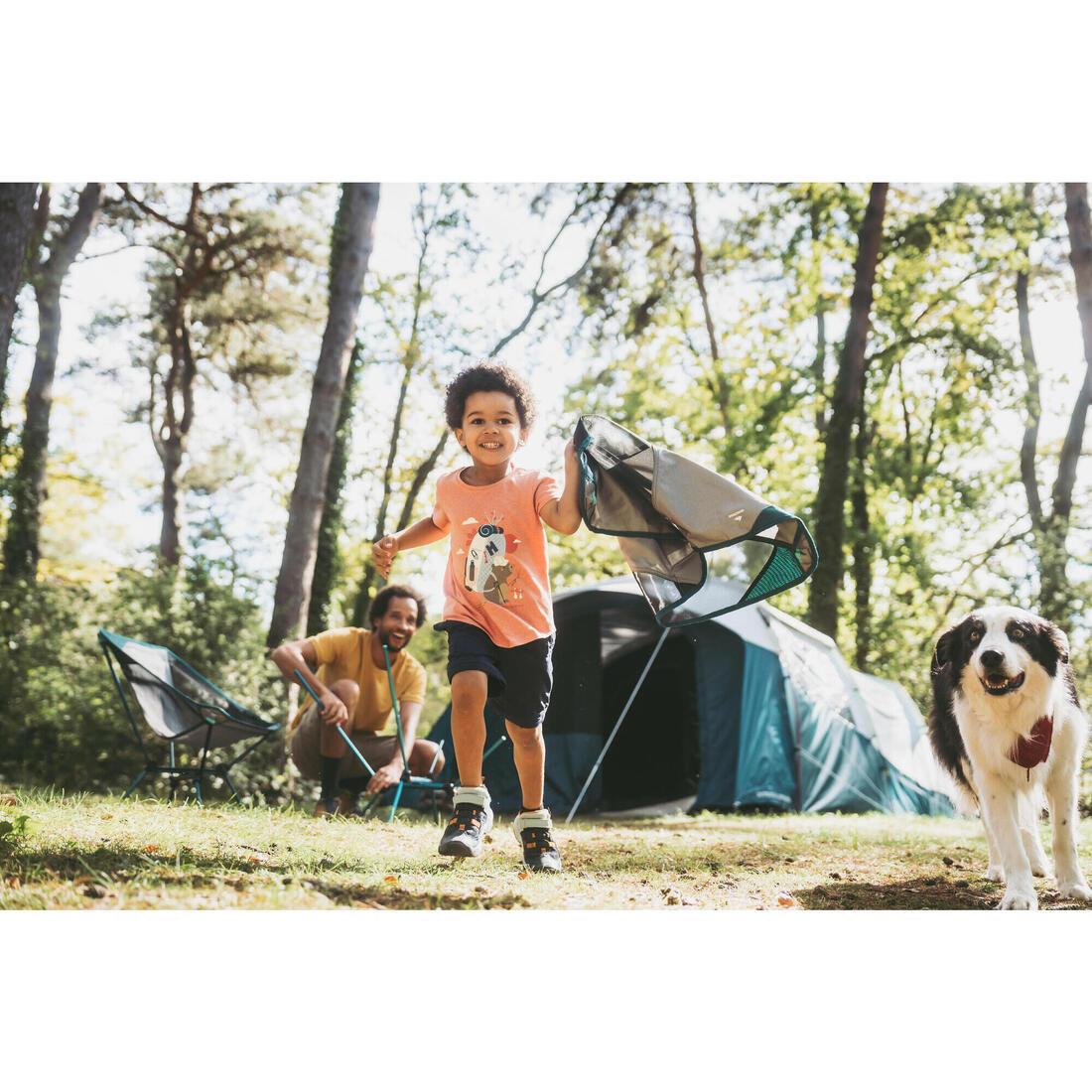 Tente à arceaux de camping - Arpenaz 5.2 F&B - 5 Places - 2 Chambres