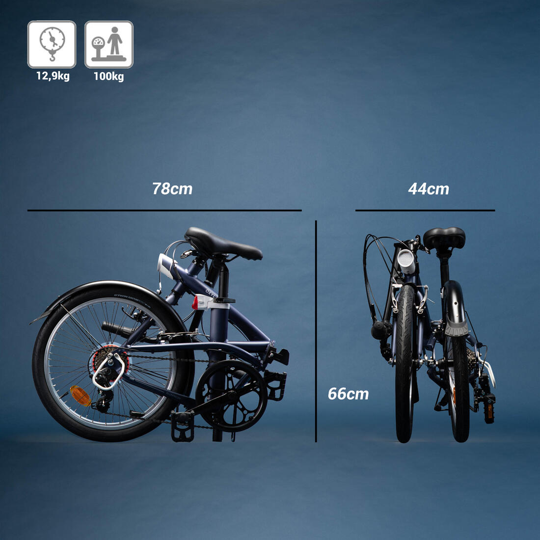 VÉLO PLIANT TILT 500