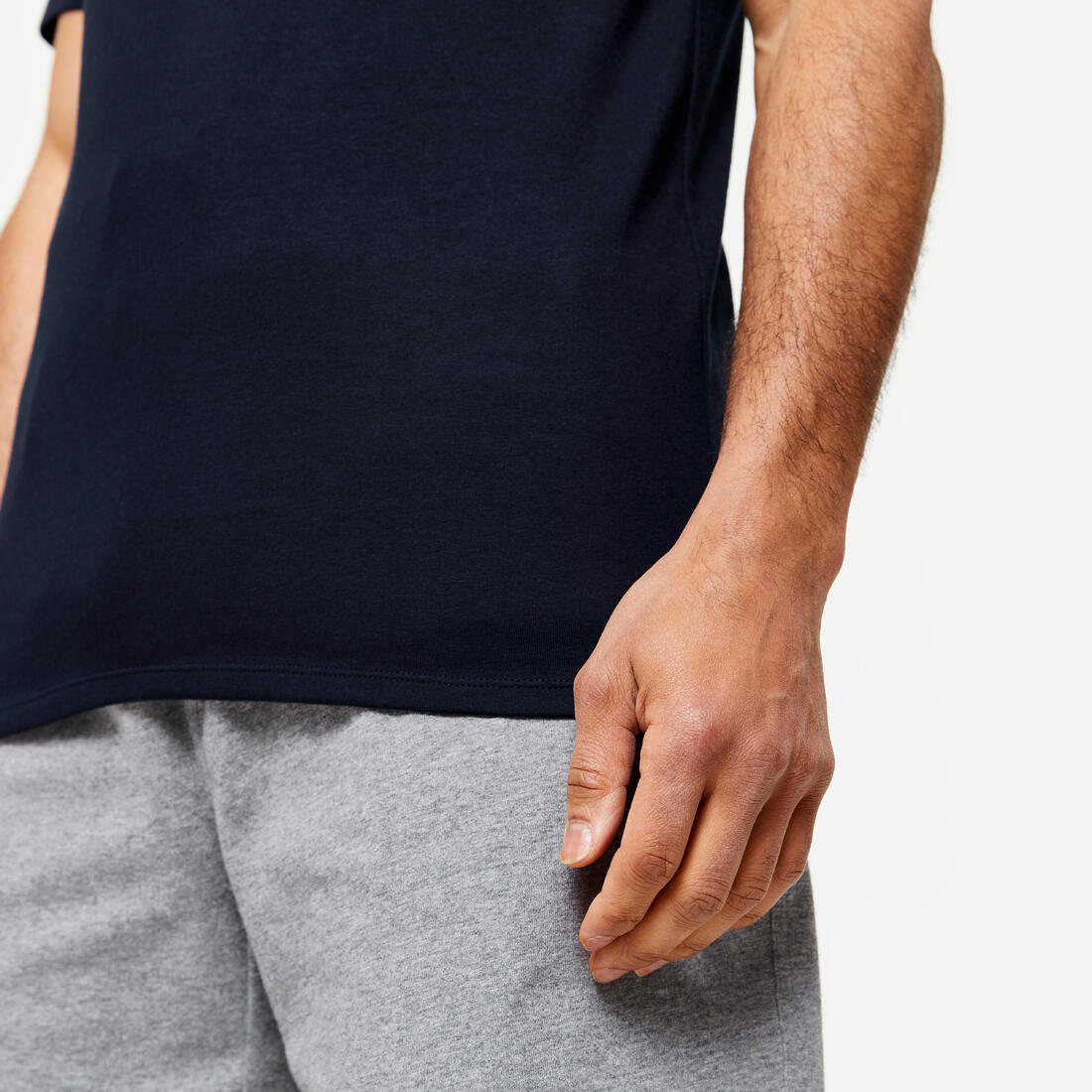 T-shirt slim en coton Homme