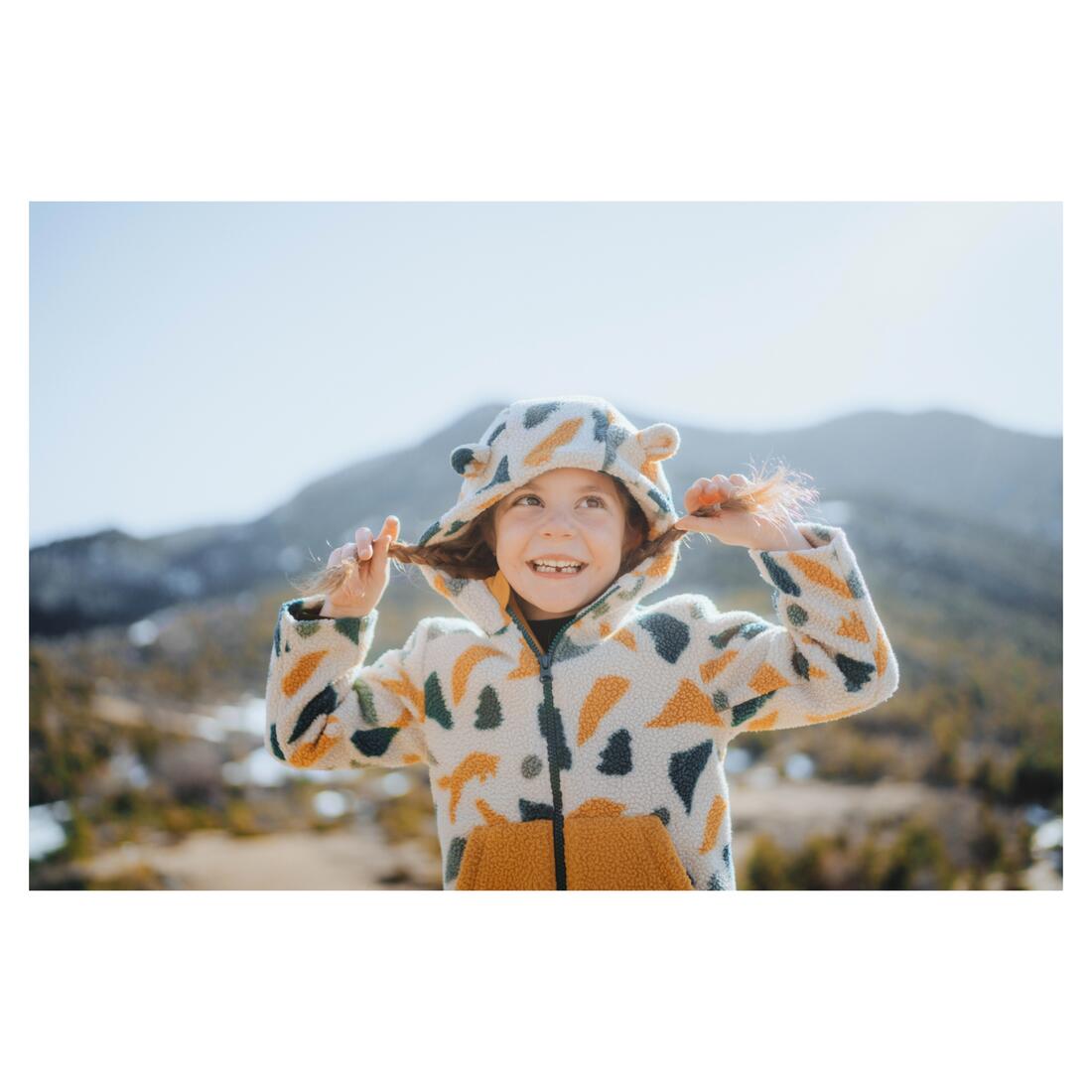 Veste polaire enfant 2-6 ans, sherpa NH500