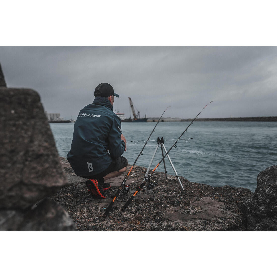 CANNE PÊCHE EN MER AU POSÉ DU BORD SEACOAST-5 390 telesco