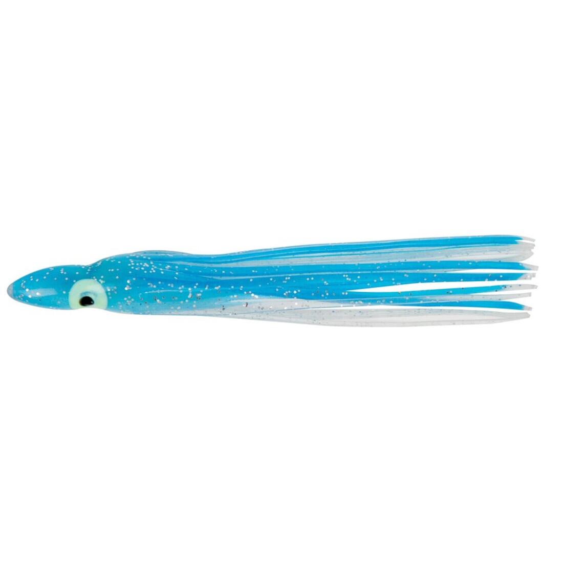 OCTOPUS 6CM x5 BLEU PAILLETE FLASHMER
