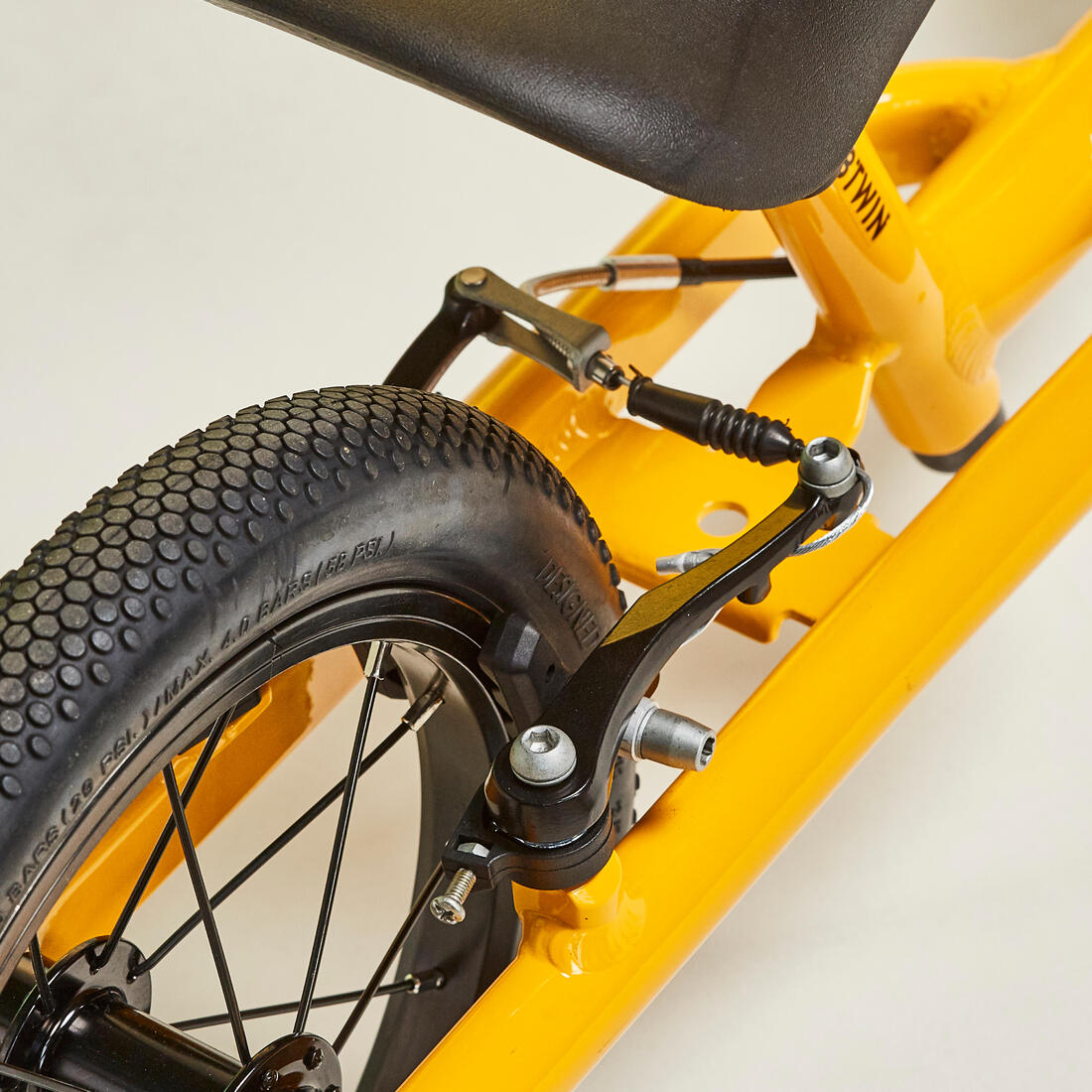 Draisienne enfant 12 pouces alu, runride 900 jaune