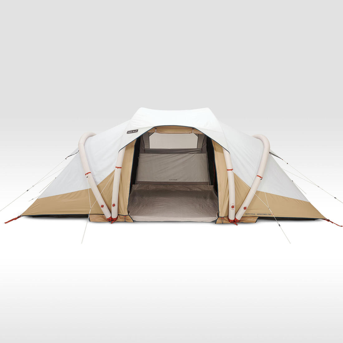 Tente de camping gonflable 4 places 2 chambres, Fresh & Black, Air Seconds 4.2