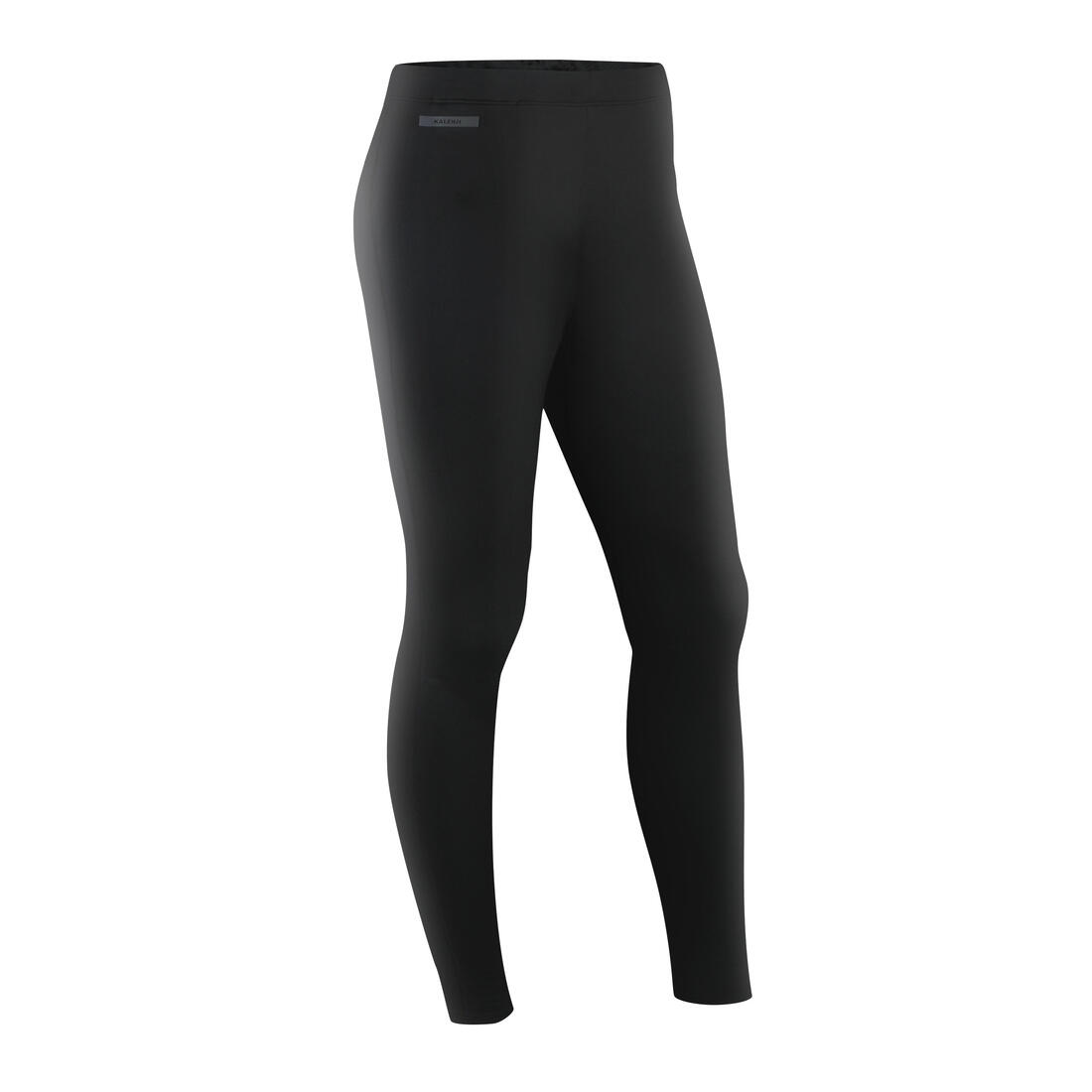 COLLANT DE RUNNING HOMME KALENJI WARM NOIR – noir