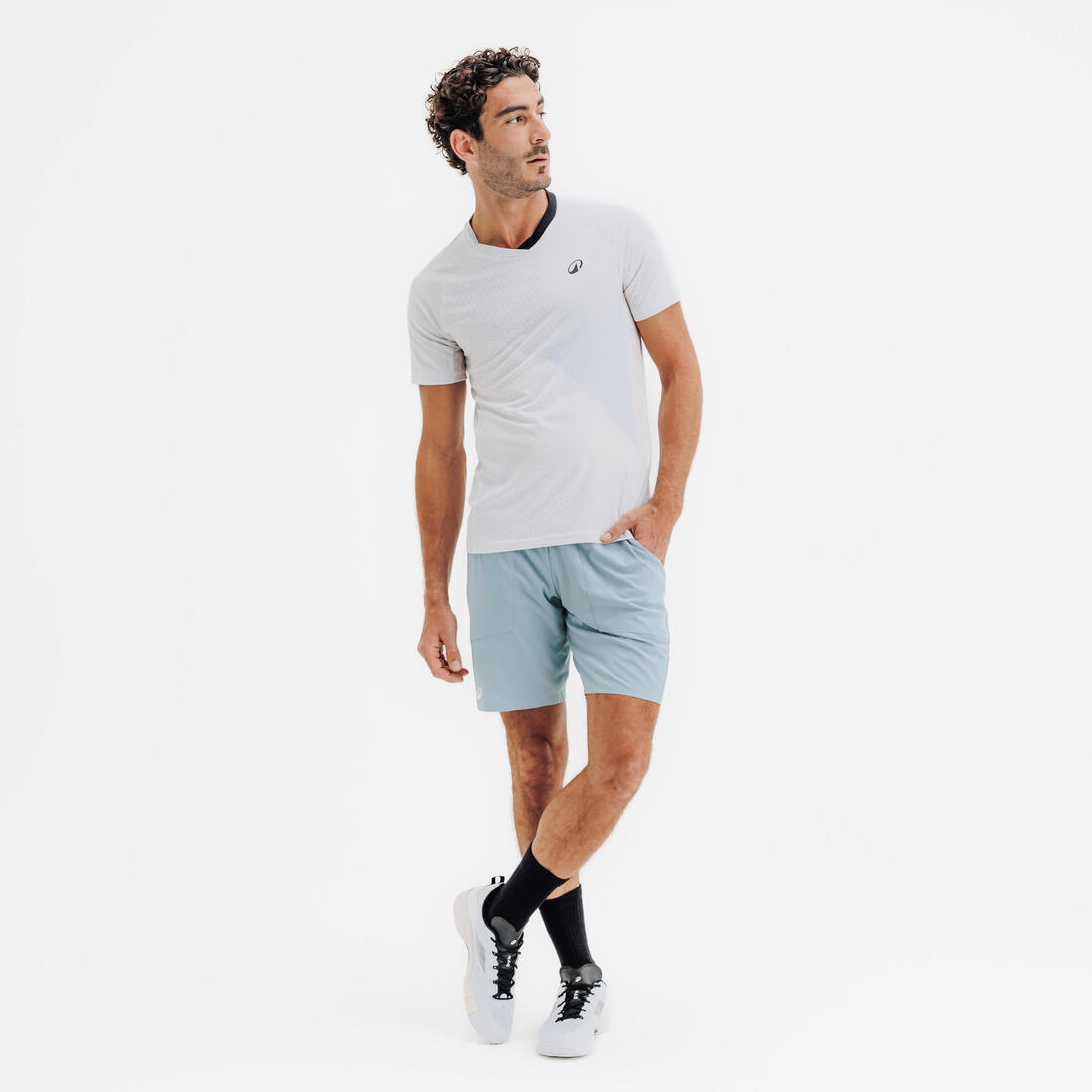 T-shirt de padel manches courtes technique Homme - 900