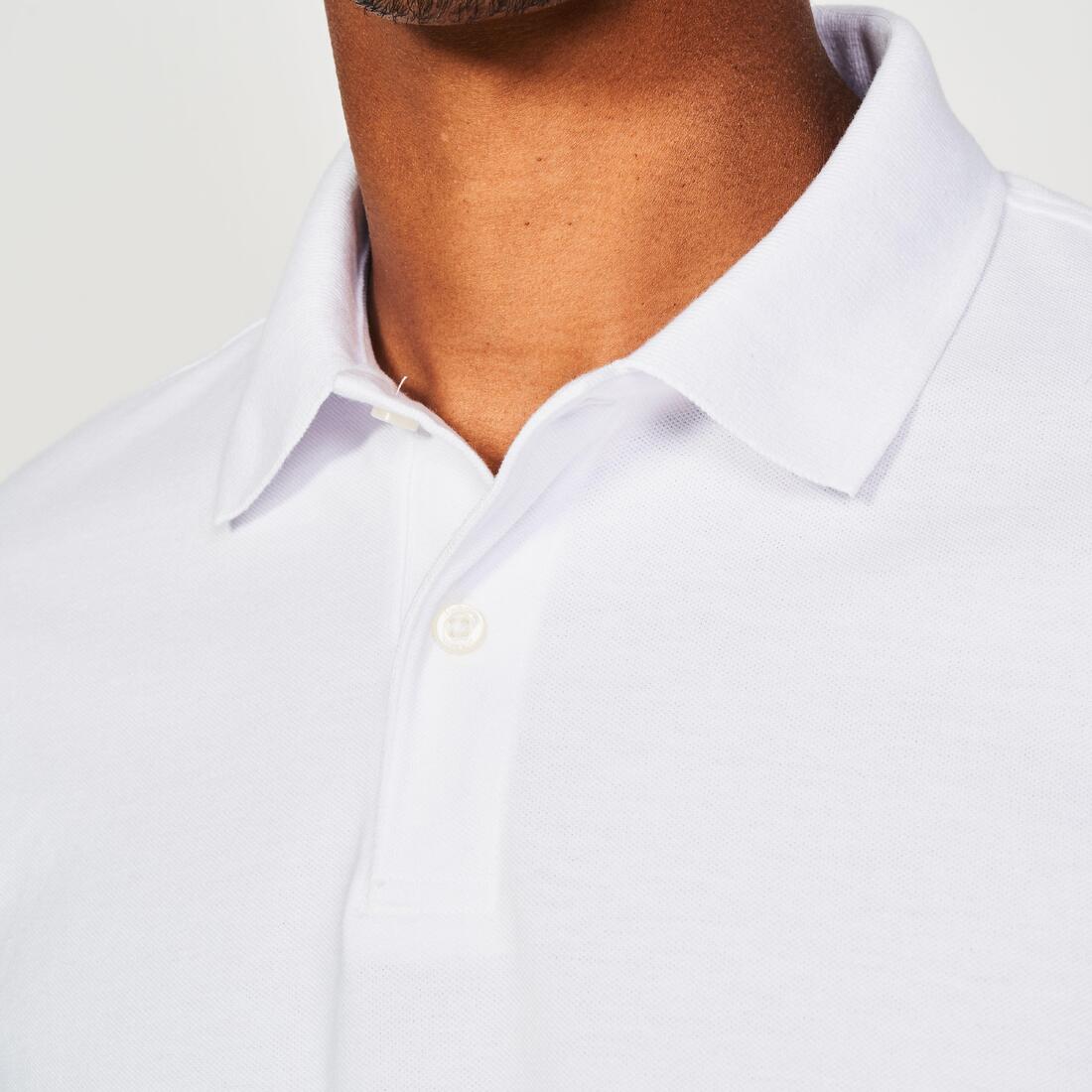 Polo de golf en coton polyester manches courtes homme, MW500