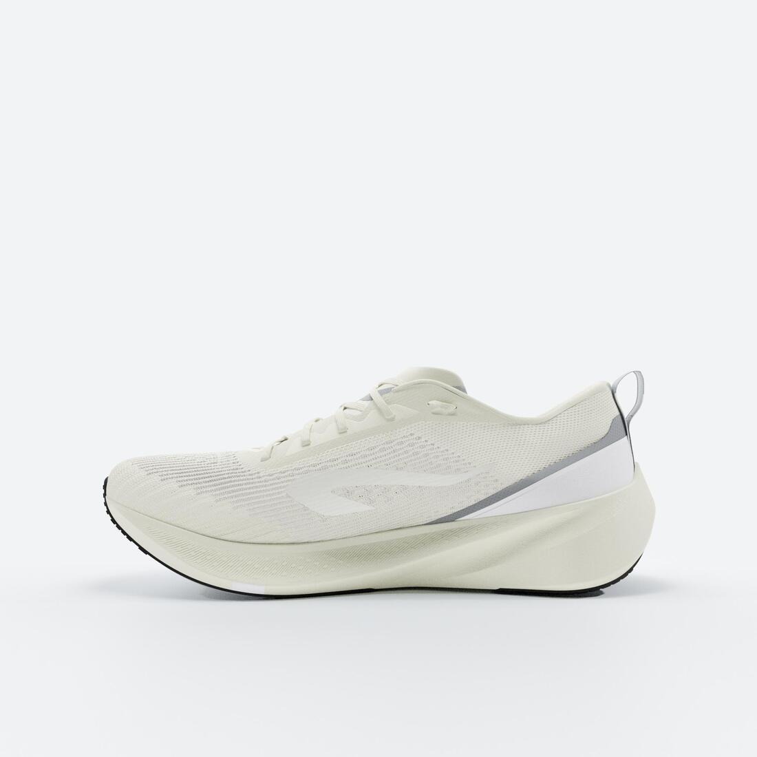 Chaussures de Running Femme, Kiprun Cushion 500 Blanche