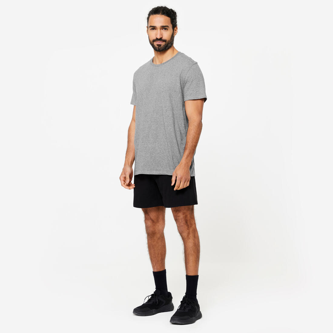 T-shirt fitness coton homme - 100 sportee