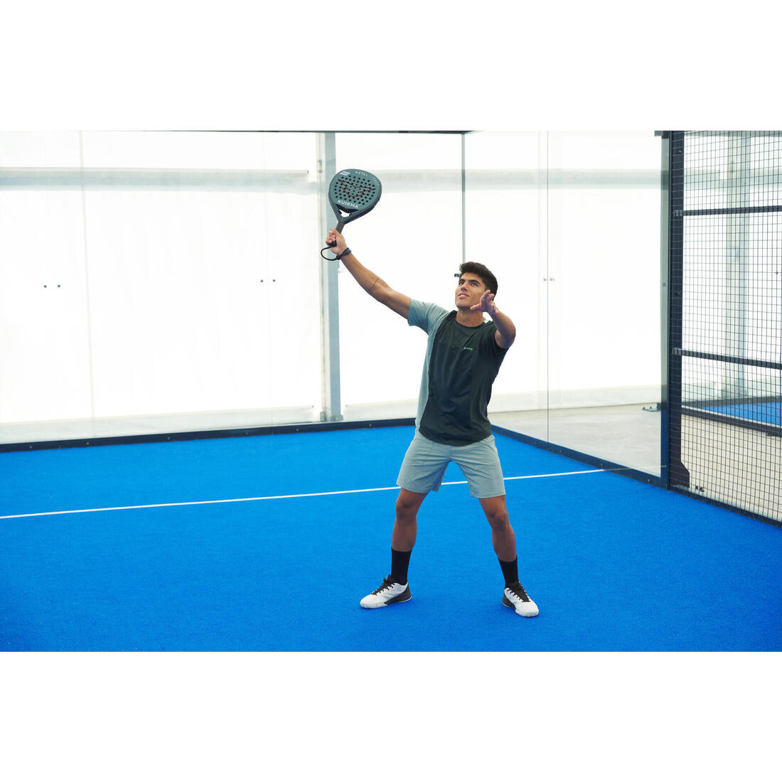 Raquette de padel Adulte - Kuikma Hybrid Metal