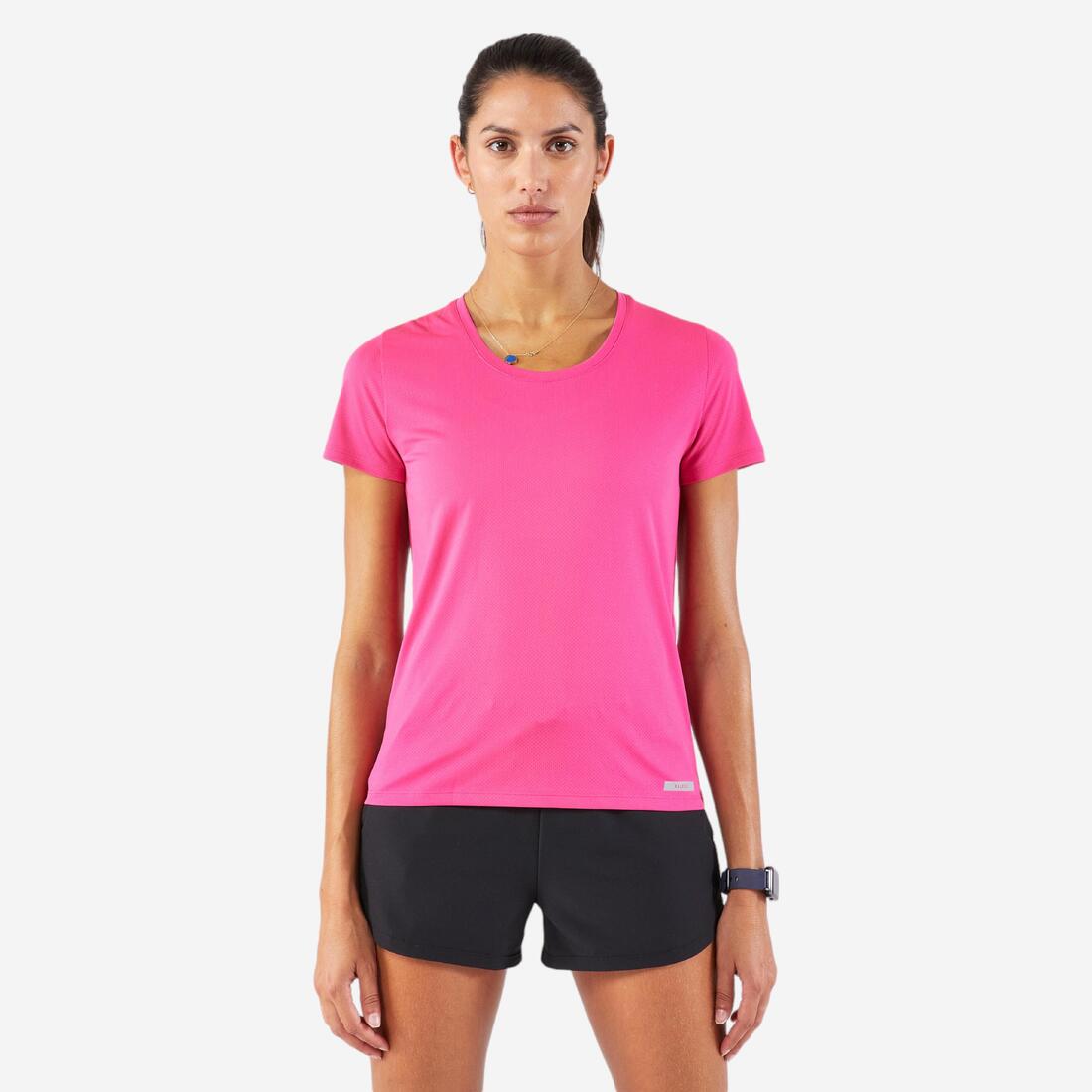 T-shirt de running respirant femme - kiprun run 100