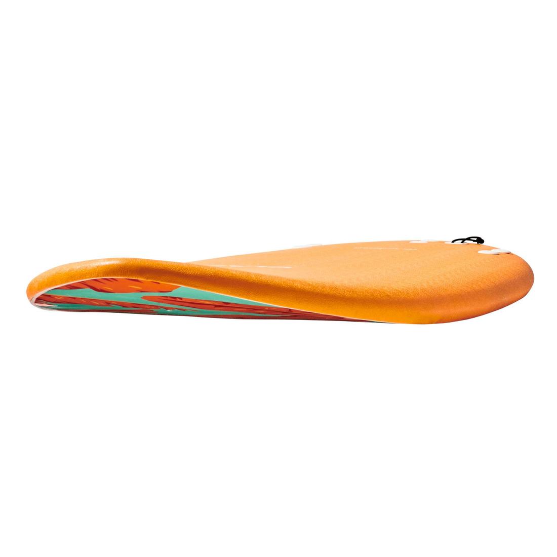 Planche de surf mousse 6' - 500 jaune